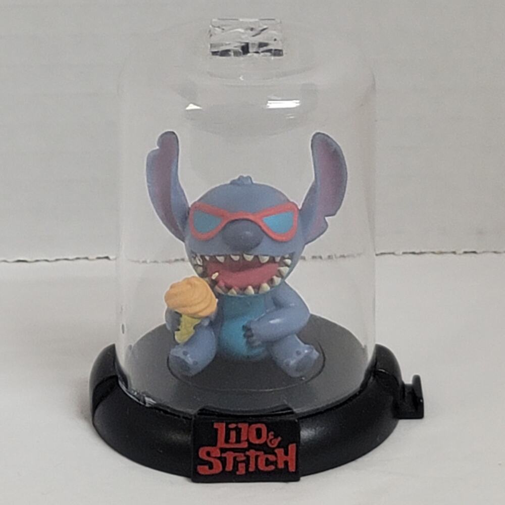 Disney Domez Lilo & Stitch eating Ice cream Stitch 3" tall Zag Toys